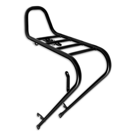 Retro Voordrager 28 Inch Stalen voordrager met zwarte poedercoating | Lynx