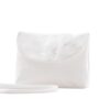 Retro Wedding Bruid Tas Bloemen Satijn Wit | Fiftiesstore