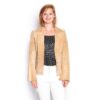 Retro Western Jasje Beige - M (Gebruikt) | 33% korting | Fiftiesstore