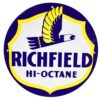 Richfield Hi-Octane Emaille Bord 30 cm | Fiftiesstore