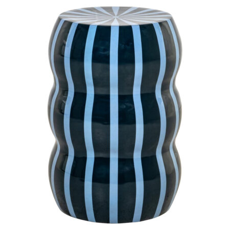 Richmond Bijzettafel Boyd 33cm - Blauw - Rond | Richmond Interiors