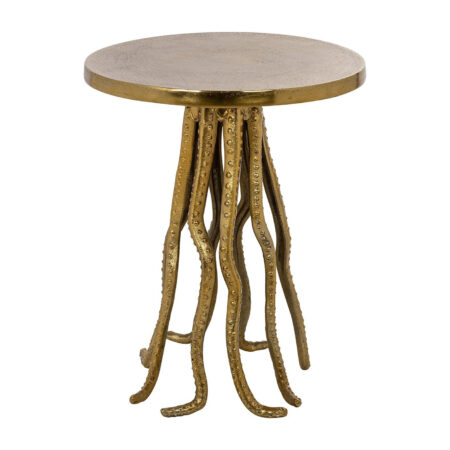 Richmond Bijzettafel Macey 41cm - Goud - Rond | Richmond Interiors