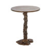 Richmond Bijzettafel Misty 46cm - Brons - Rond | Richmond Interiors
