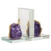 Richmond Boekenstandaard Agate Kristal - Paars | Richmond Interiors