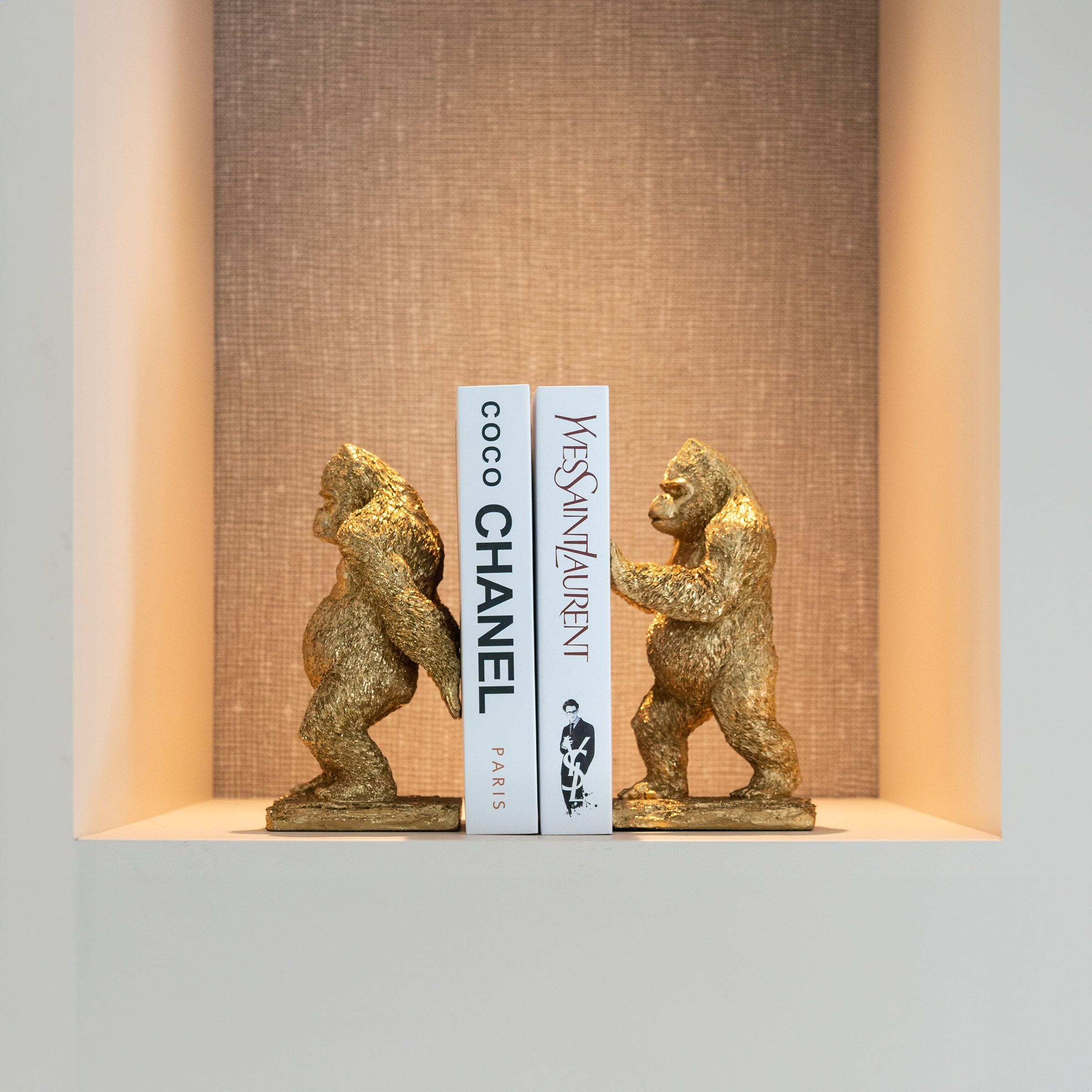 Richmond Boekenstandaard Donky - Goud | Richmond Interiors
