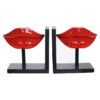 Richmond Boekenstandaard Xia Resin - Rood | Richmond Interiors