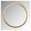 Richmond Spiegel Briana 51 x 51cm - Goud - Rond | Richmond Interiors
