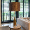 Richmond Tafellamp Dex 58cm hoog - Brushed Gold (excl. kap) | Richmond Interiors