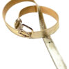 Riem Leer Goud | Fashionize