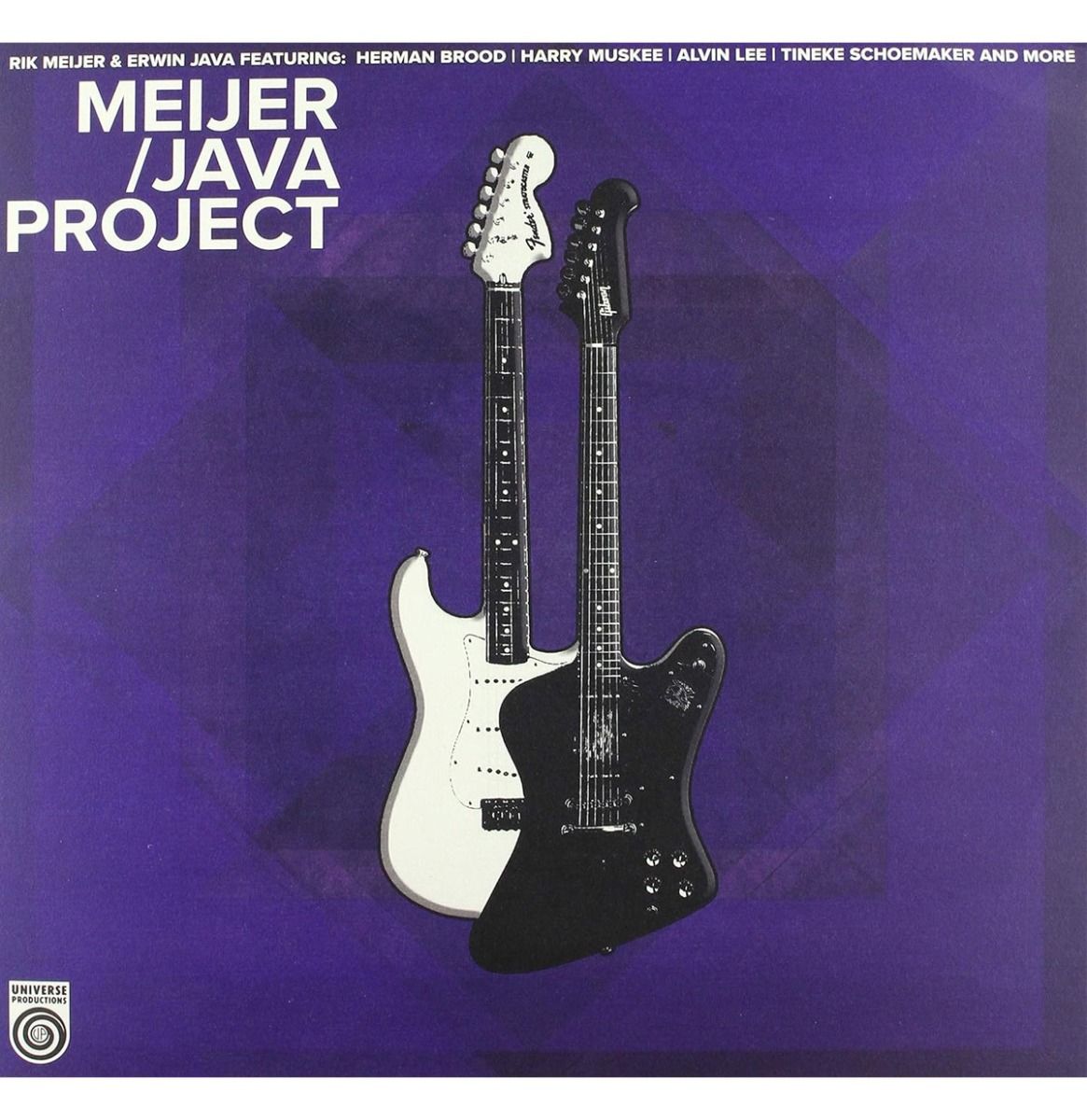 Rik Meijer & Erwin Java Featuring Herman Brood - Meijer/ Java Project (Blauw Vinyl) (Record Store Day 2025) (LP) | Fiftiesstore