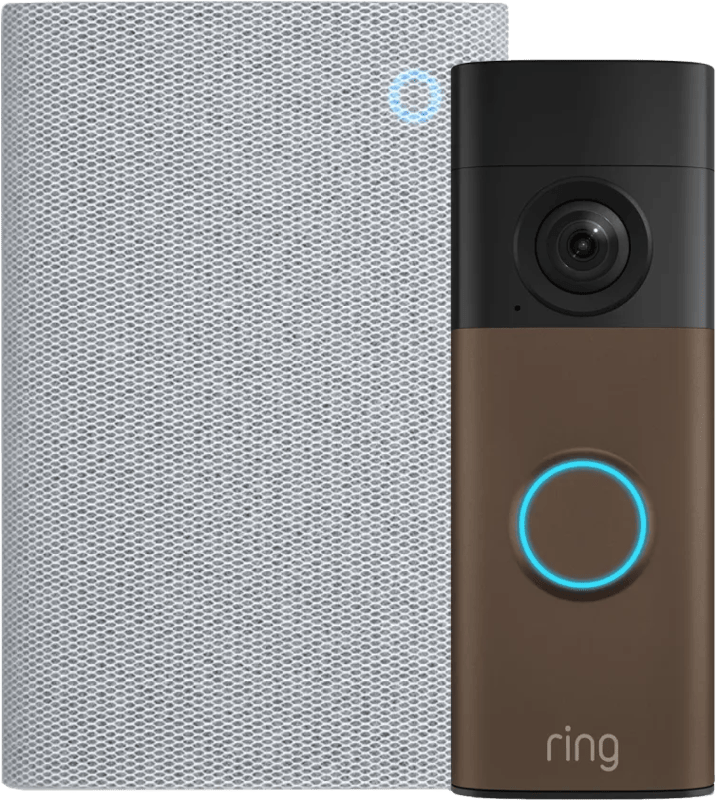 Ring Batterij Video Deurbel 2e Generatie Brons + Chime