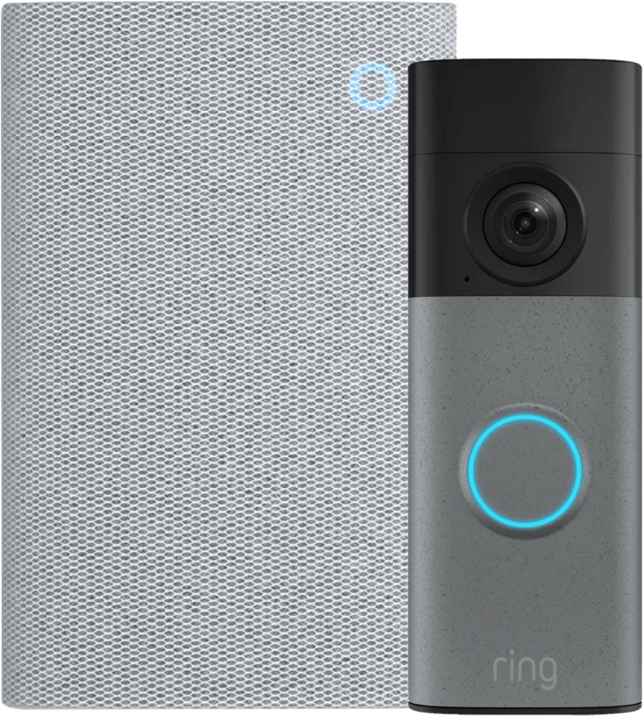 Ring Batterij Video Deurbel 2e Generatie Zilver + Chime