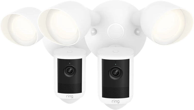Ring Floodlight Camera 2e Generatie Wit Duo Pack