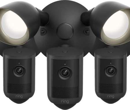 Ring Floodlight Camera 2e Generatie Zwart 3-Pack