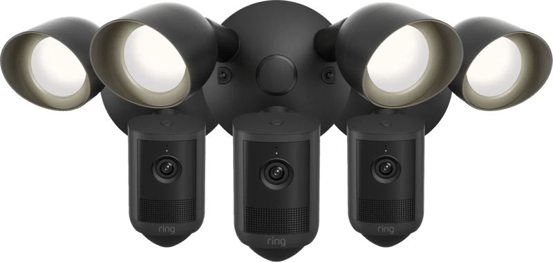 Ring Floodlight Camera 2e Generatie Zwart 3-Pack