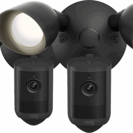 Ring Floodlight Camera 2e Generatie Zwart Duo Pack