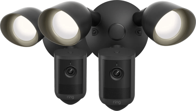 Ring Floodlight Camera 2e Generatie Zwart Duo Pack
