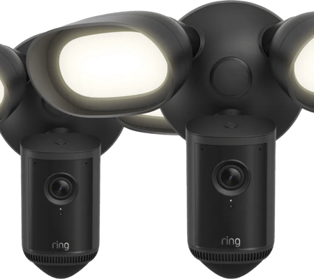 Ring Floodlight Camera Wired Pro 2e Generatie Zwart Duo Pack