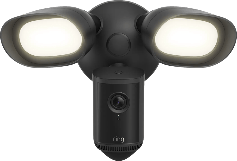 Ring Floodlight Camera Wired Pro 2e Generatie Zwart