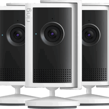 Ring Indoor Camera Plus Wit 3-Pack