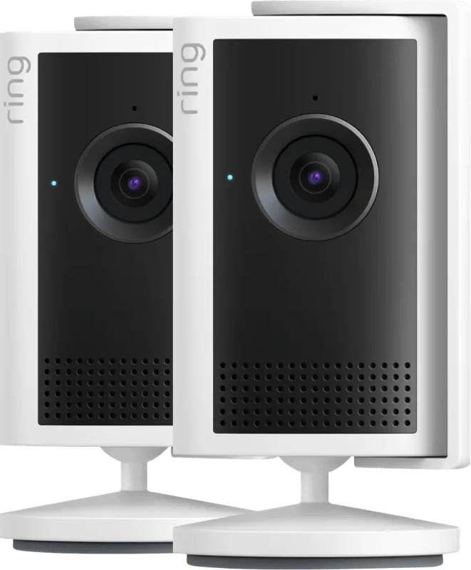Ring Indoor Camera Plus Wit Duo Pack