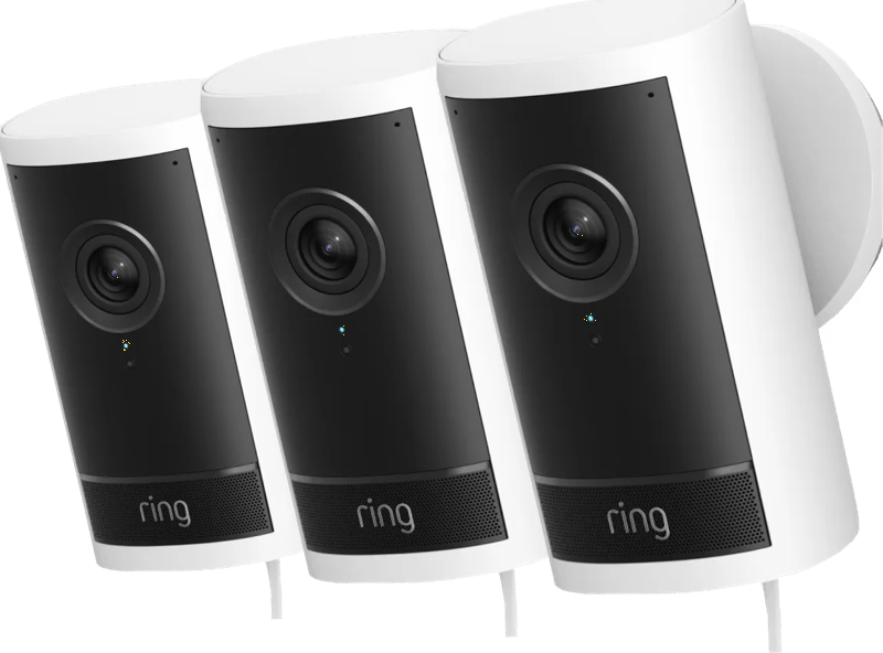 Ring Outdoor Camera Pro Stekker Wit 3-Pack