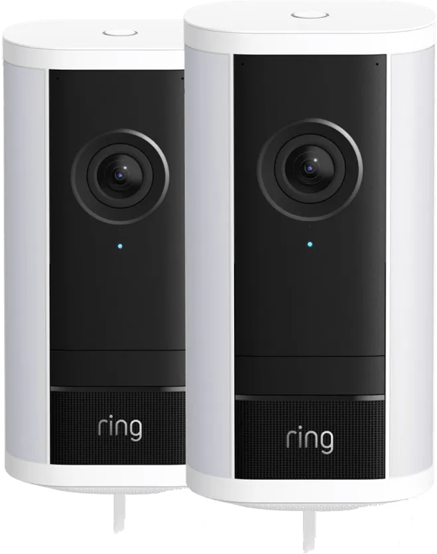 Ring Spotlight Camera Pro 2e Generatie Bedraad Wit Duo Pack