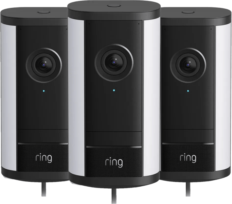 Ring Spotlight Camera Pro 2e Generatie Bedraad Zwart 3-Pack