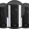 Ring Spotlight Camera Pro 2e Generatie Stekker Zwart 3-Pack