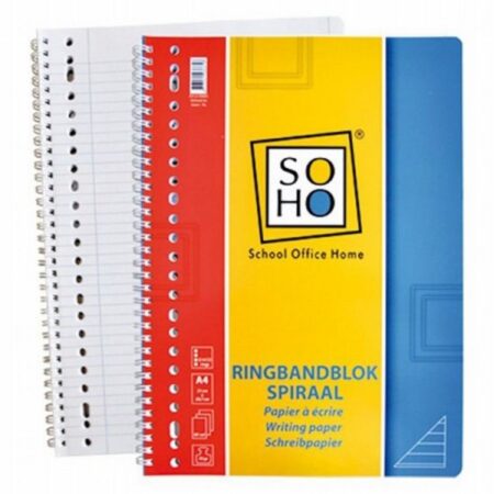 Ringbandblok 23-Rings Lijn Spiraal | Soho