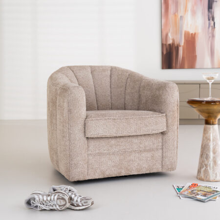 Rivièra Maison Draaifauteuil 'St. Lewis' Chenille