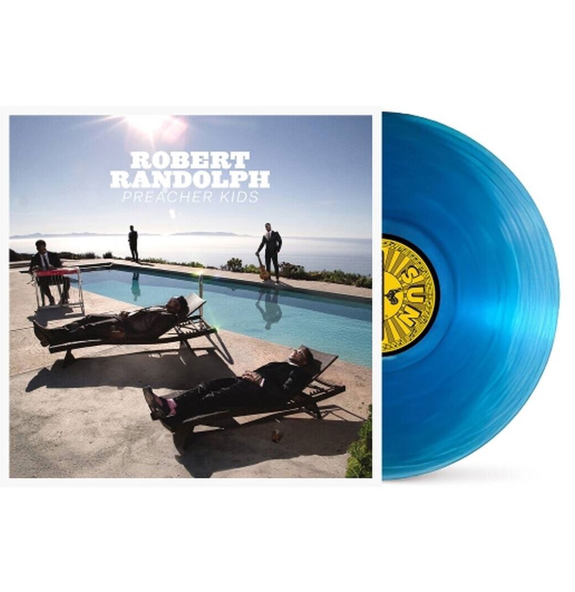 Robert Randoh - Preacher Kids (Doorzichtig Blauw) (LP) | Fiftiesstore