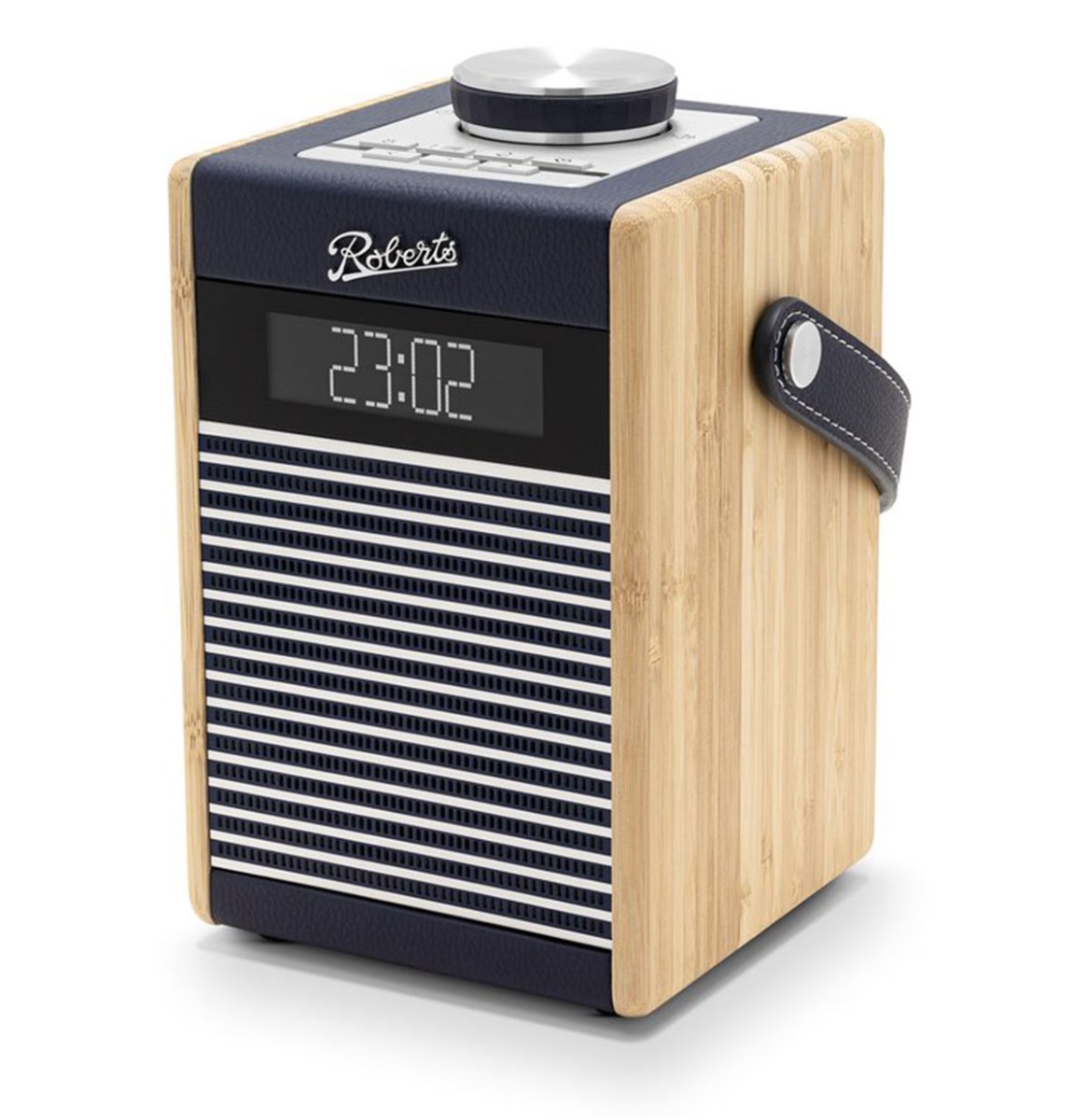 Roberts Rambler Midi Radio - DAB+/FM/Bluetooth - Donker Blauw | Fiftiesstore