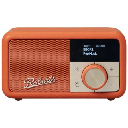 Roberts Revival Petite 2 - FM/DAB+/BT Potable Radio Pop Oranje | Fiftiesstore