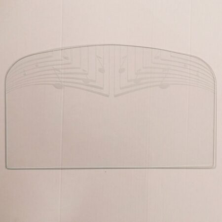 Rock-Ola 1422/1426 Jukebox Musical Notes Etched Ruit | Rock-Ola