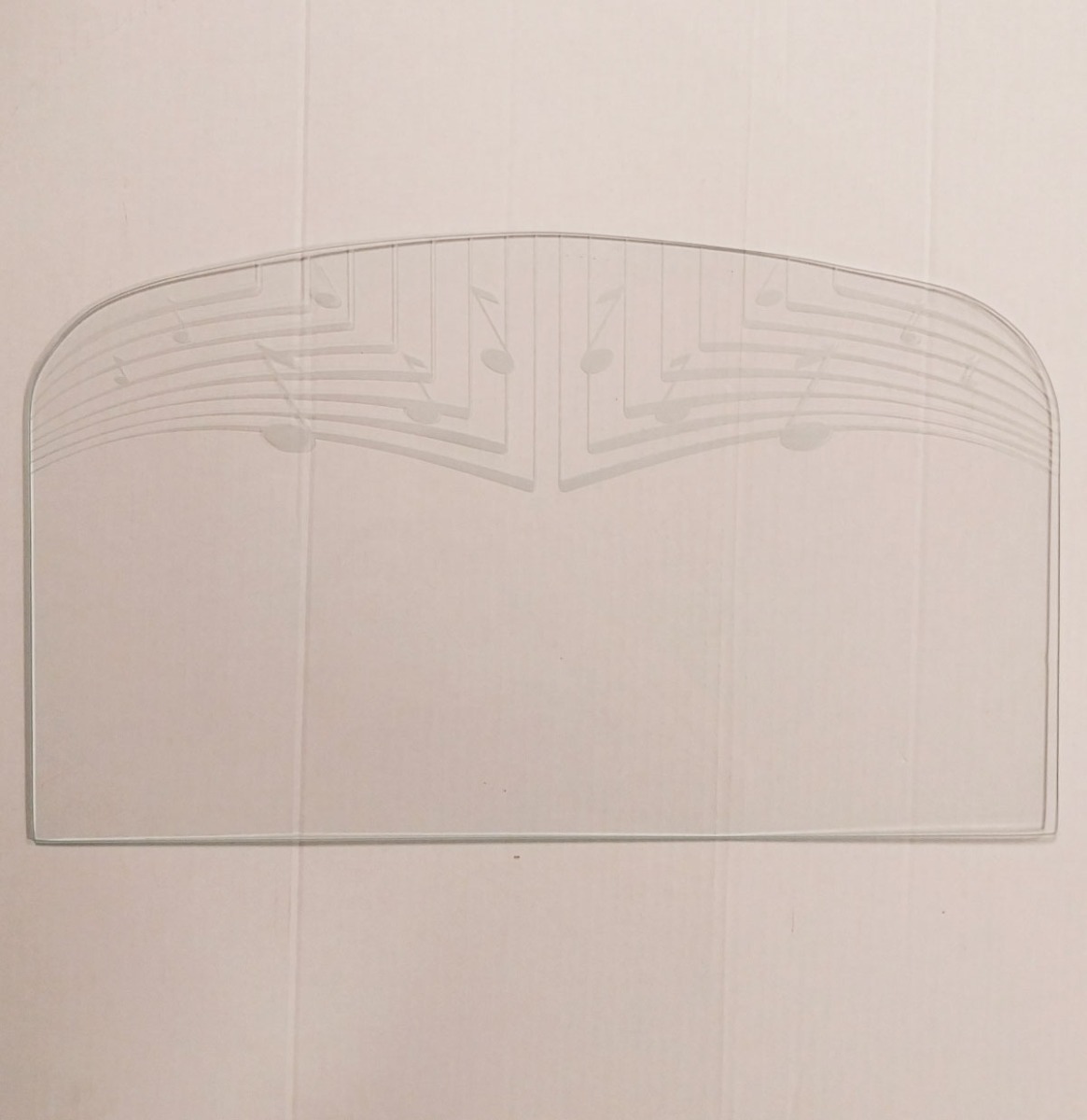 Rock-Ola 1422/1426 Jukebox Musical Notes Etched Ruit | Rock-Ola