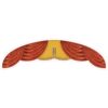Rock-Ola 1428 Gordijn Sticker Rood | Fiftiesstore