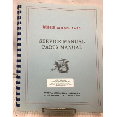Rock-Ola 1432 Rocket Jukebox Service Manual | Rock-Ola