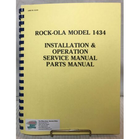 Rock-Ola 1434 Rocket Jukebox Service Manual | Rock-Ola