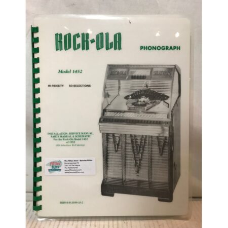 Rock-Ola 1452 Jukebox Service Manual | Rock-Ola
