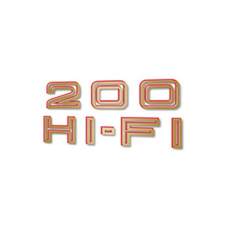 Rock-Ola 1465 200 Hi-Fi Ruit Sticker | Fiftiesstore