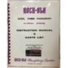 Rock-Ola 1465 Jukebox Instruction Manual And Parts List | Rock-Ola