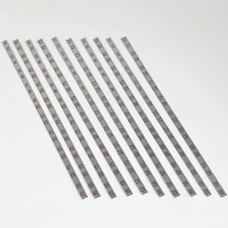 Rock-Ola 1485 Tempo II 200 Select Titelstriphouder Decal Set - Metaal | Rock-Ola