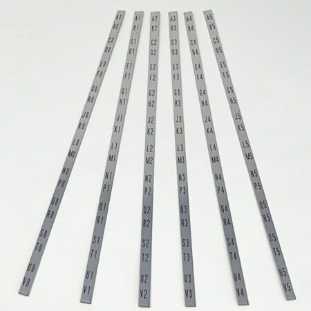 Rock-Ola 1496 Empress 120 Select Titelstriphouder Decal Set - Metaal | Rock-Ola