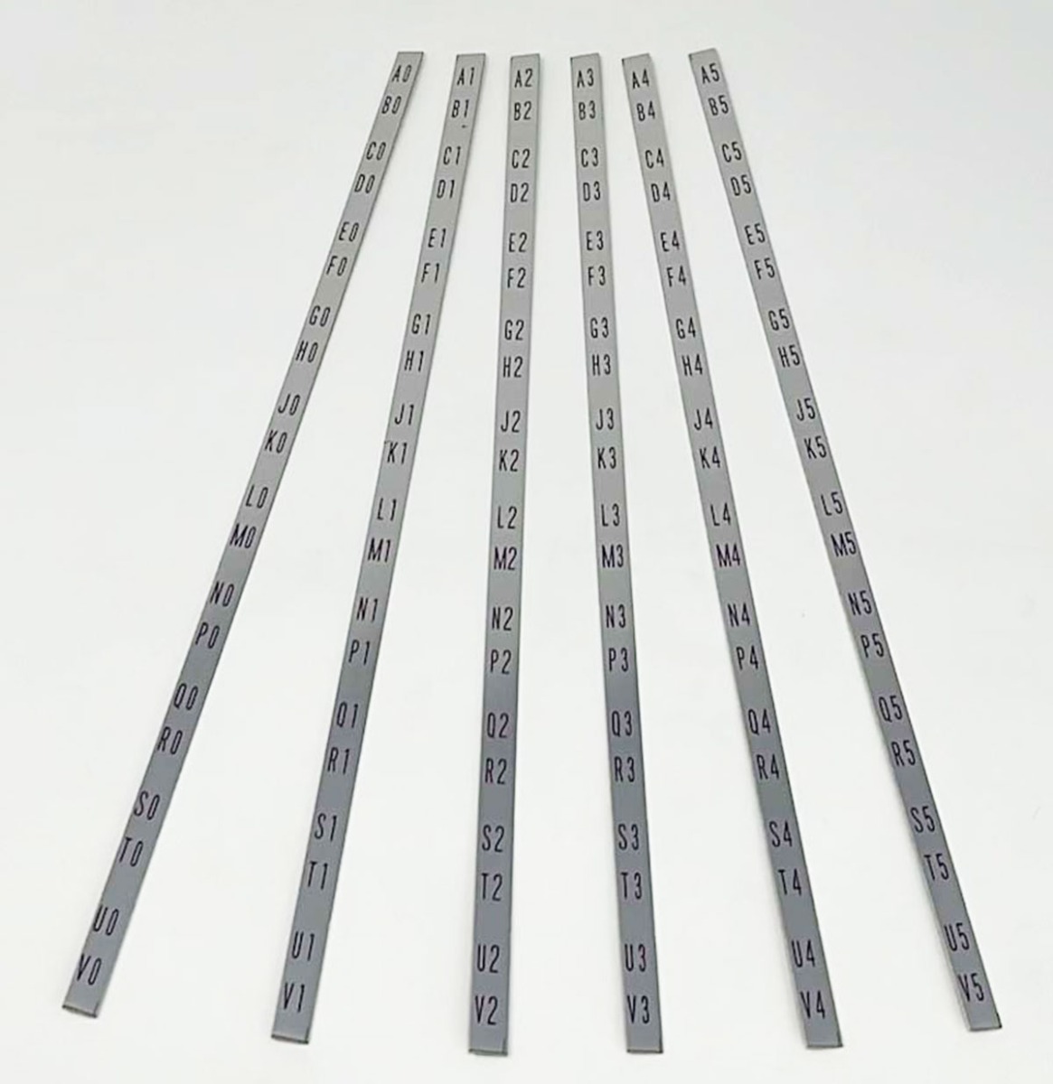 Rock-Ola 1496 Empress 120 Select Titelstriphouder Decal Set - Metaal | Rock-Ola
