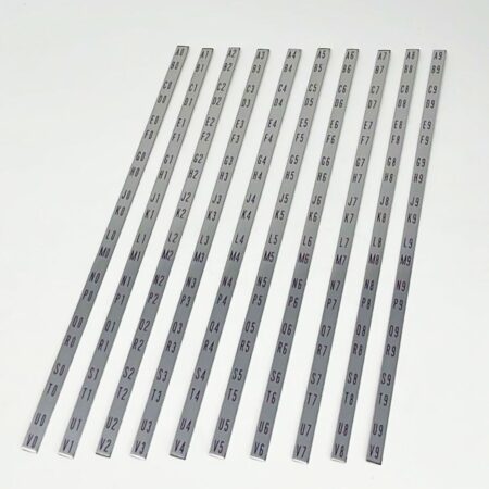 Rock-Ola 1497 Empress 200 Select Titelstriphouder Decal Set - Metaal | Rock-Ola