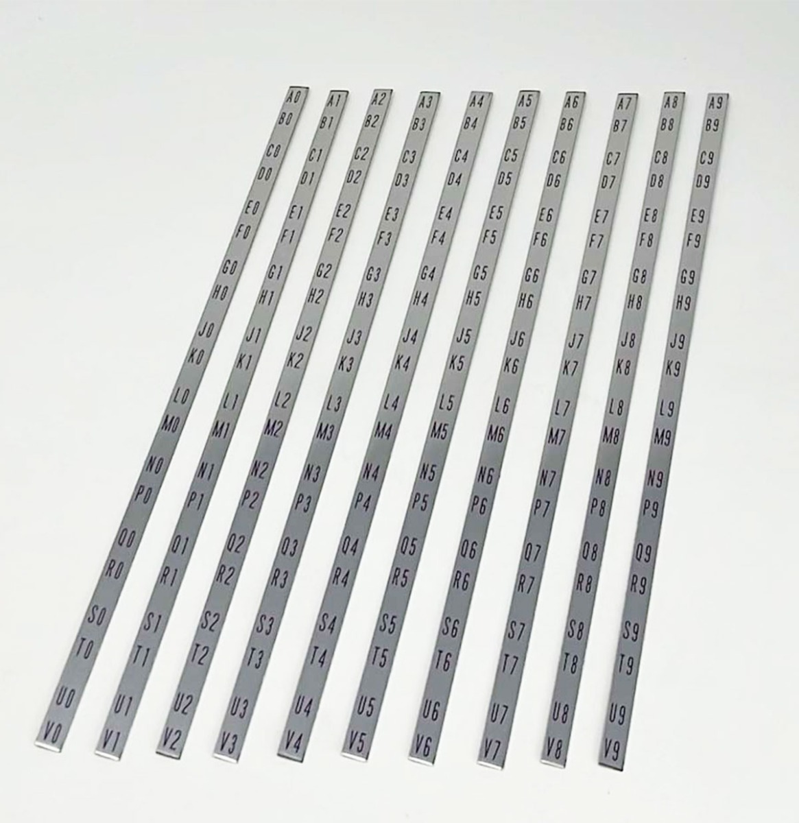 Rock-Ola 1497 Empress 200 Select Titelstriphouder Decal Set - Metaal | Rock-Ola