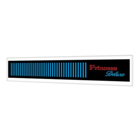 Rock-Ola 435 Princess Deluxe Ruit Voorkant Sticker | Rock-Ola
