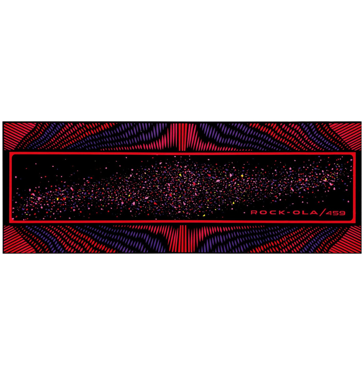 Rock-Ola 459 Glas Voorkant Sticker | Rock-Ola