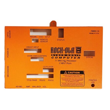 Rock-Ola Cybersonic 70003-1A Amplifier Cover | Rock-Ola